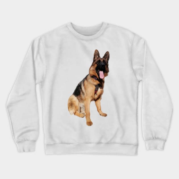 German Shepherd Dog Lovers Crewneck Sweatshirt by Graffix